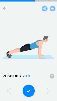 تطبيق التمارين المنزلية Home Workout
