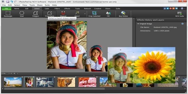 instal NCH PhotoPad Image Editor 11.51 free