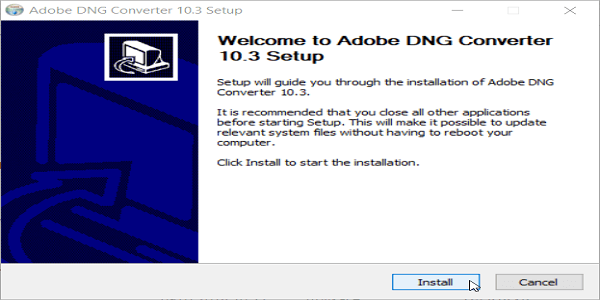 for windows instal Adobe DNG Converter 16.0
