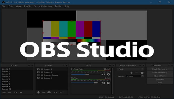 تحميل برنامج OBS Studio 2019 لتصوير الشاشة وعمل بث مباشر دايركت أب
