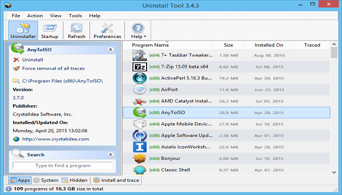 free download Uninstall Tool 3.7.3.5717