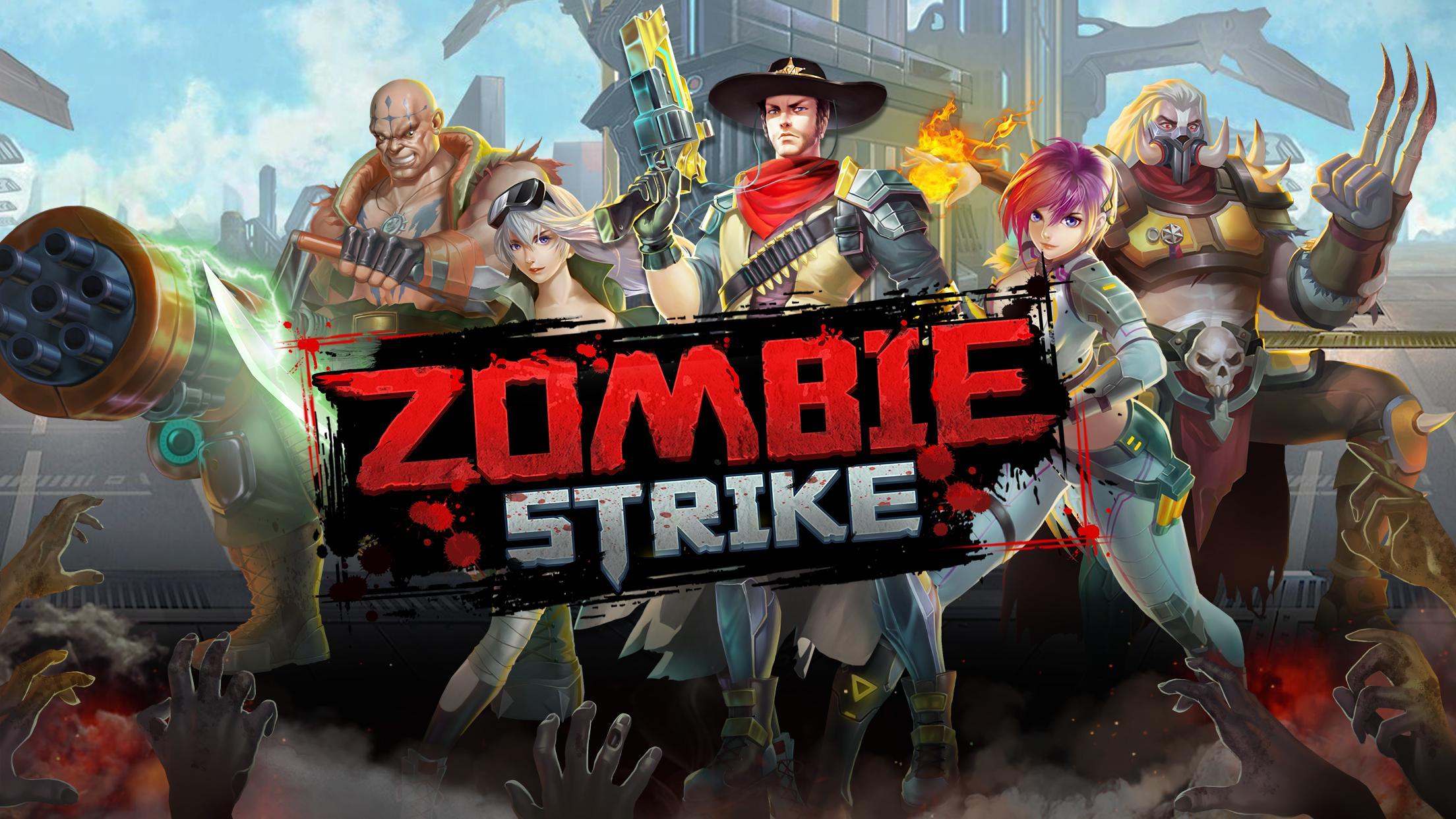 Afk zombie apocalypse game global. Zombie Strike Android. Зомби страйк игра персонажи.