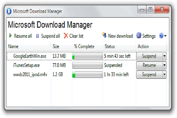 download microsoft download manager